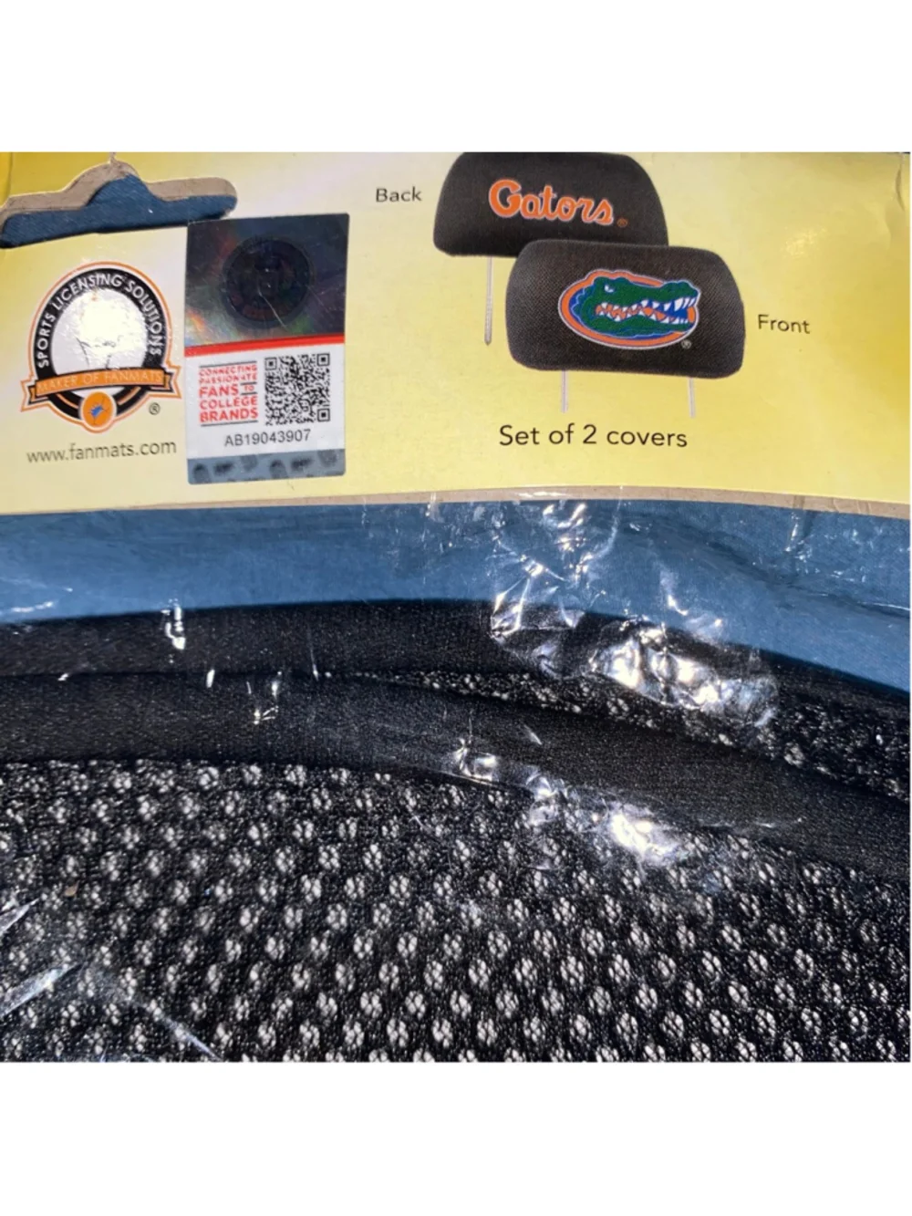Fanmats Florida Gators Headrest Set of 2 Covers One Size